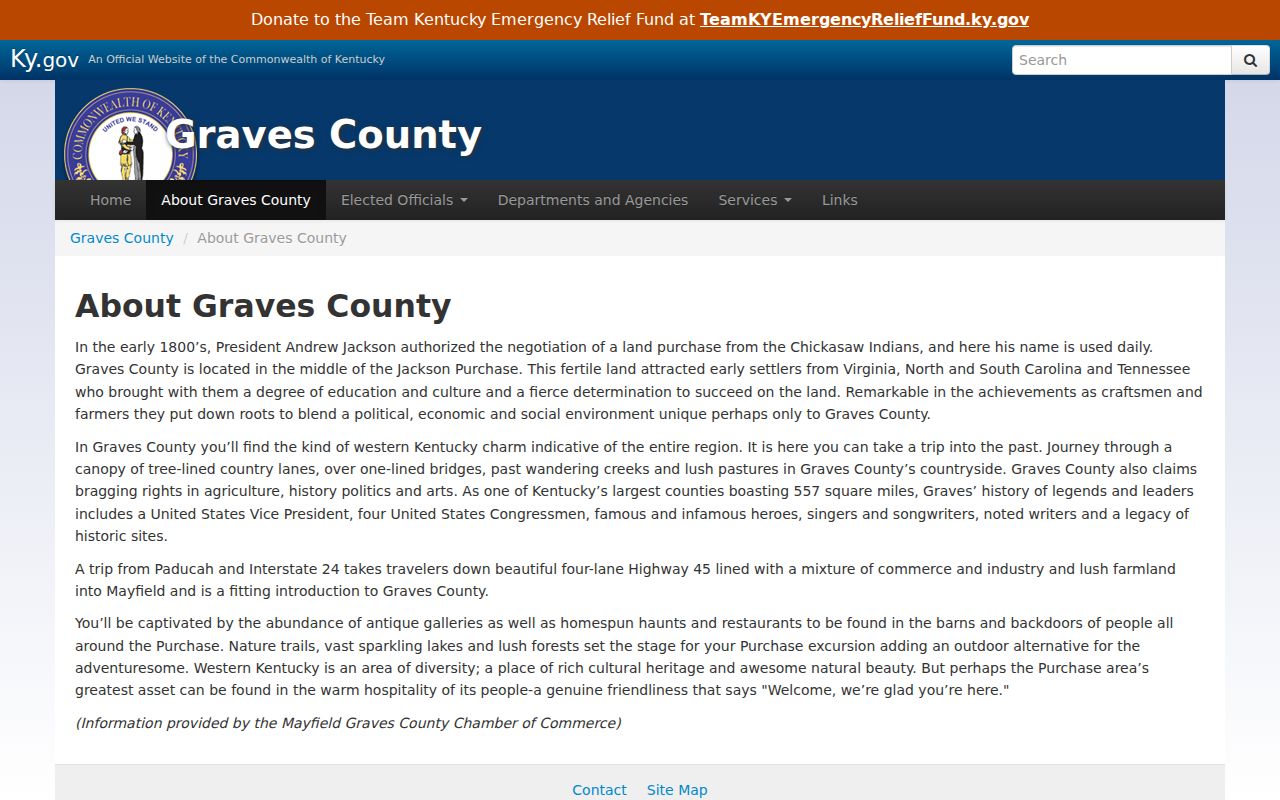 Graves County criminal records context in the Jackson Purchase