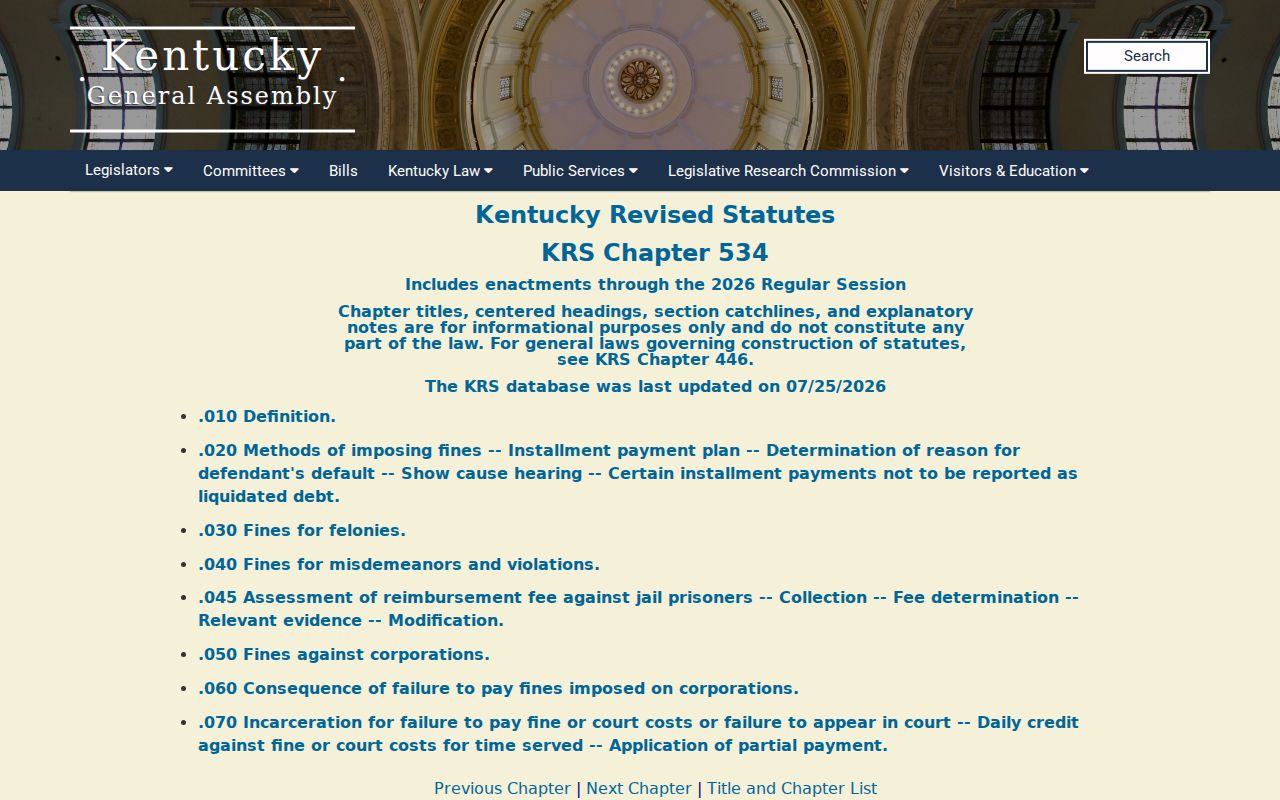 Graves County arrest record misdemeanor fine statutes