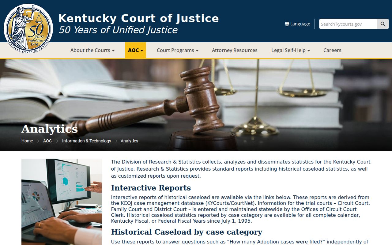 Kentucky court data source used to interpret Wingo criminal history counts